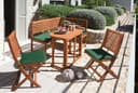 MERXX Gartentisch Holz | Braun