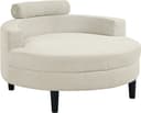 ATLANTIC home collection Loveseat Ravi Sessel | Beige 3