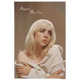 Reinders! Poster Billie Eilish | Beige