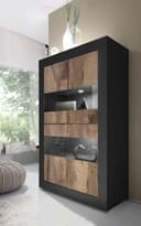 Home affaire Vitrine Basic | Schwarz 2