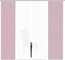 Home Wohnideen Schiebegardine PIVE 4er Set | Rosa 3