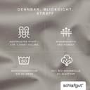 Schlafgut Spannbettlaken PURE | Beige 3