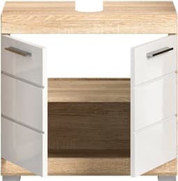 welltime Waschbeckenunterschrank SIENA | Holztöne