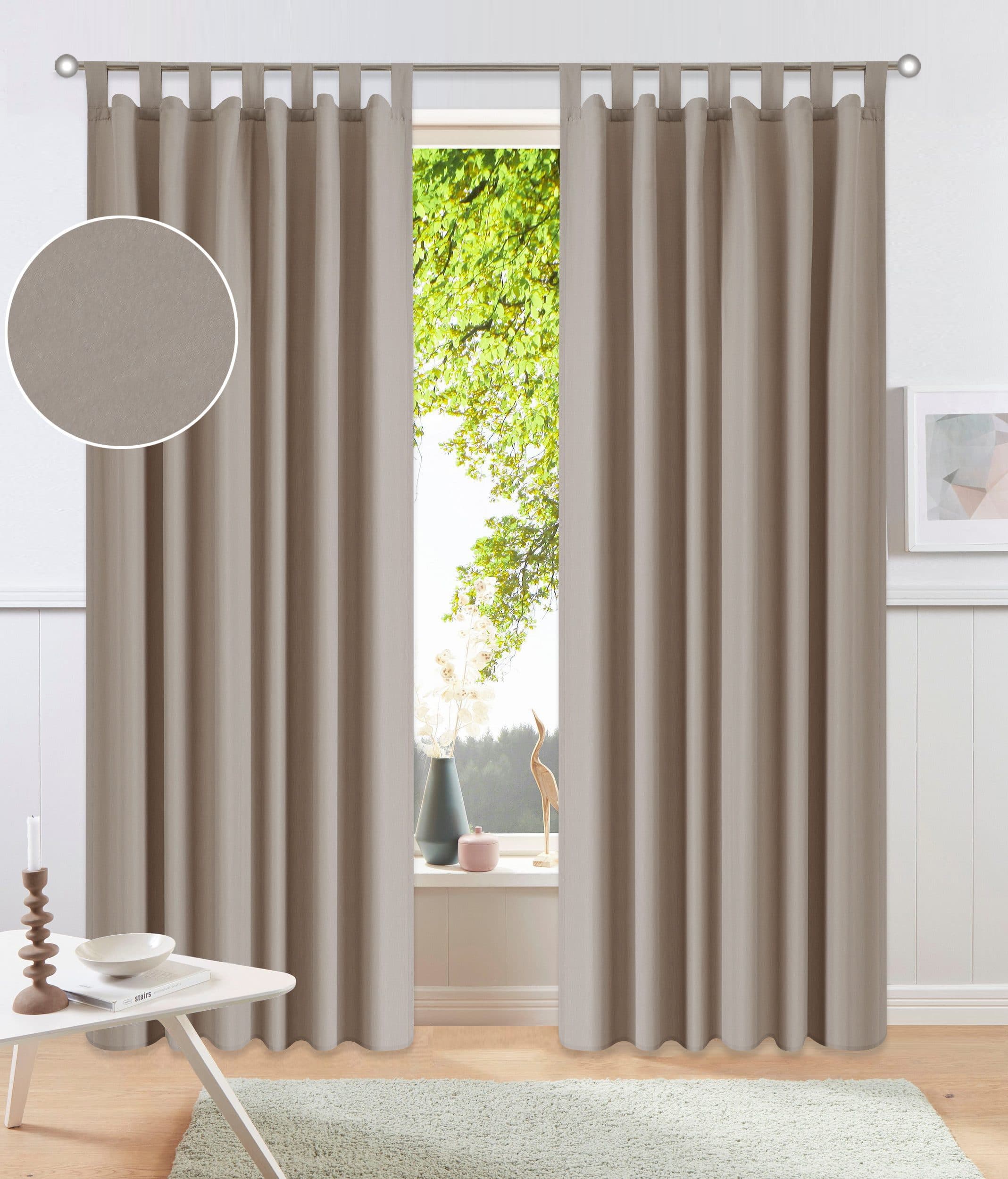 OTTO home Vorhang Parry | Beige