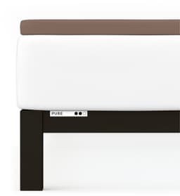Schlafgut Spannbettlaken PURE TOPPER | Braun