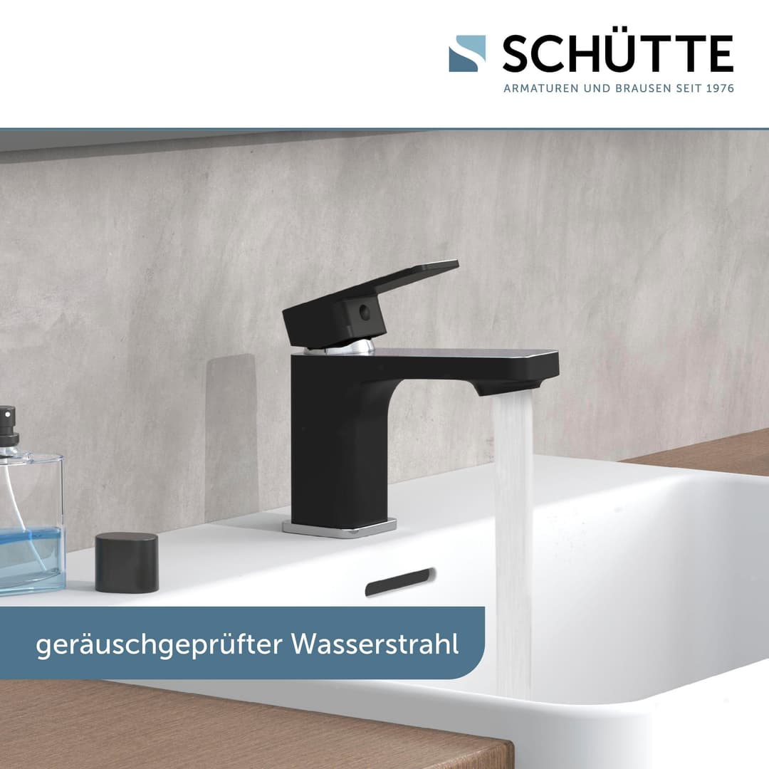 Schütte Madagaskar Waschtischarmatur | Schwarz