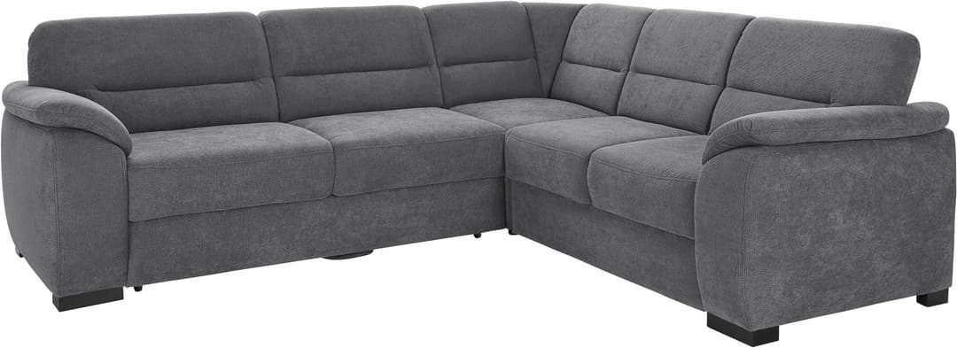 sit&more Ecksofa Montego L-Form | Grau
