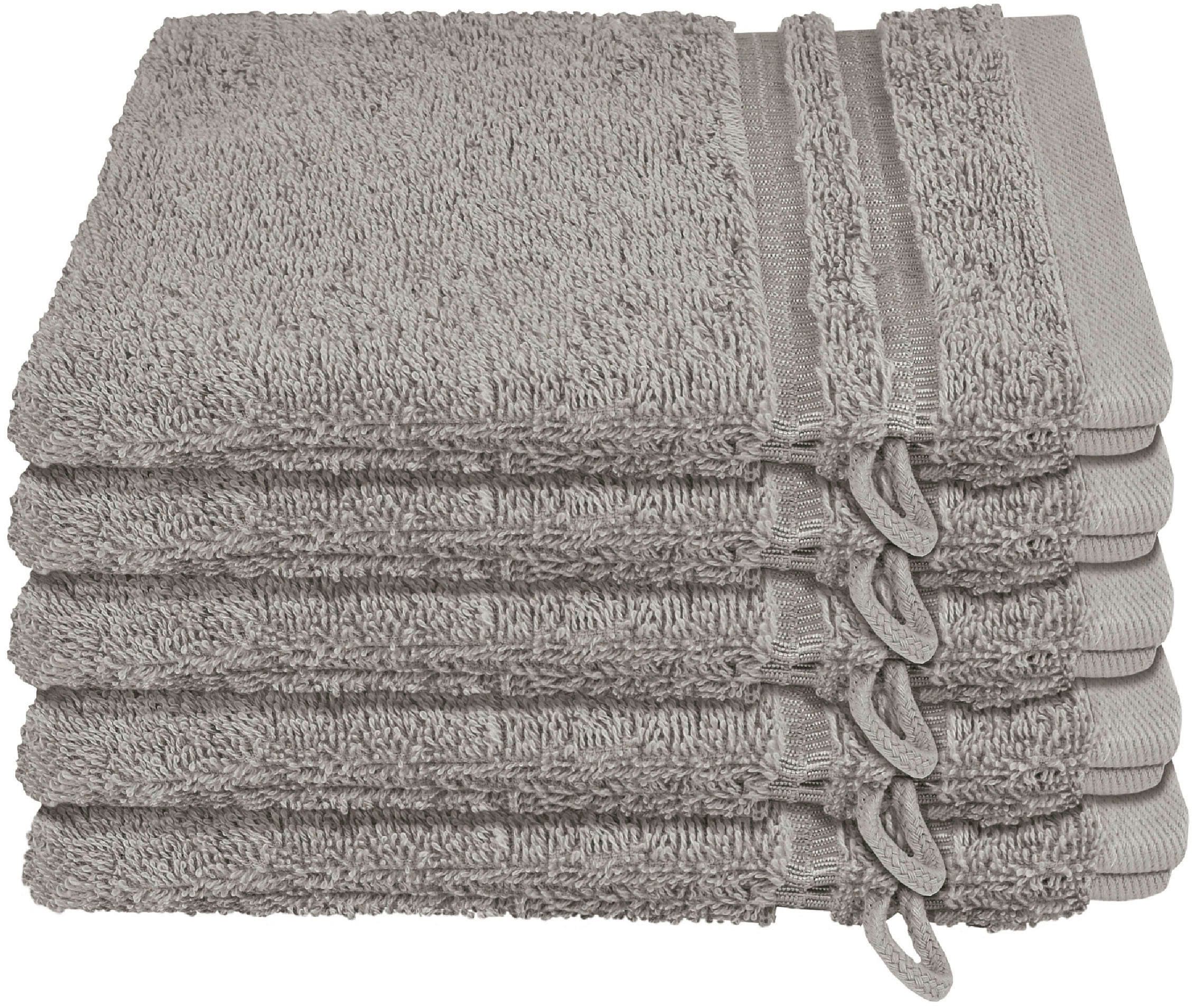 Schiesser Waschhandschuh Milano | Grau