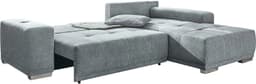 Jockenhöfer Gruppe Ecksofa Luciano L-Form | Grau