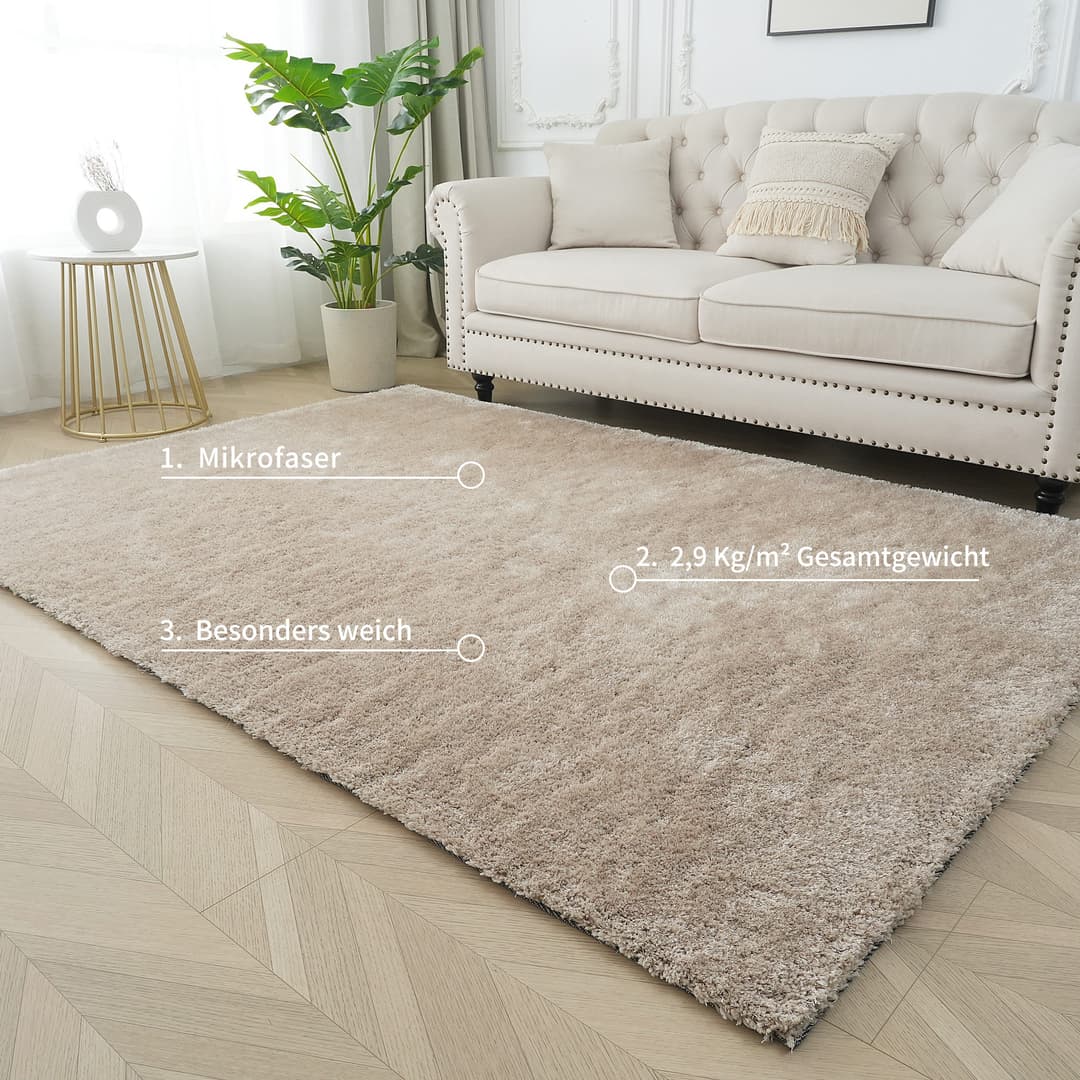 Bruno Banani Teppich Dana Teppich | Beige