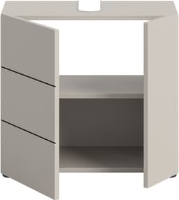 welltime Waschbeckenunterschrank BIEL | Beige