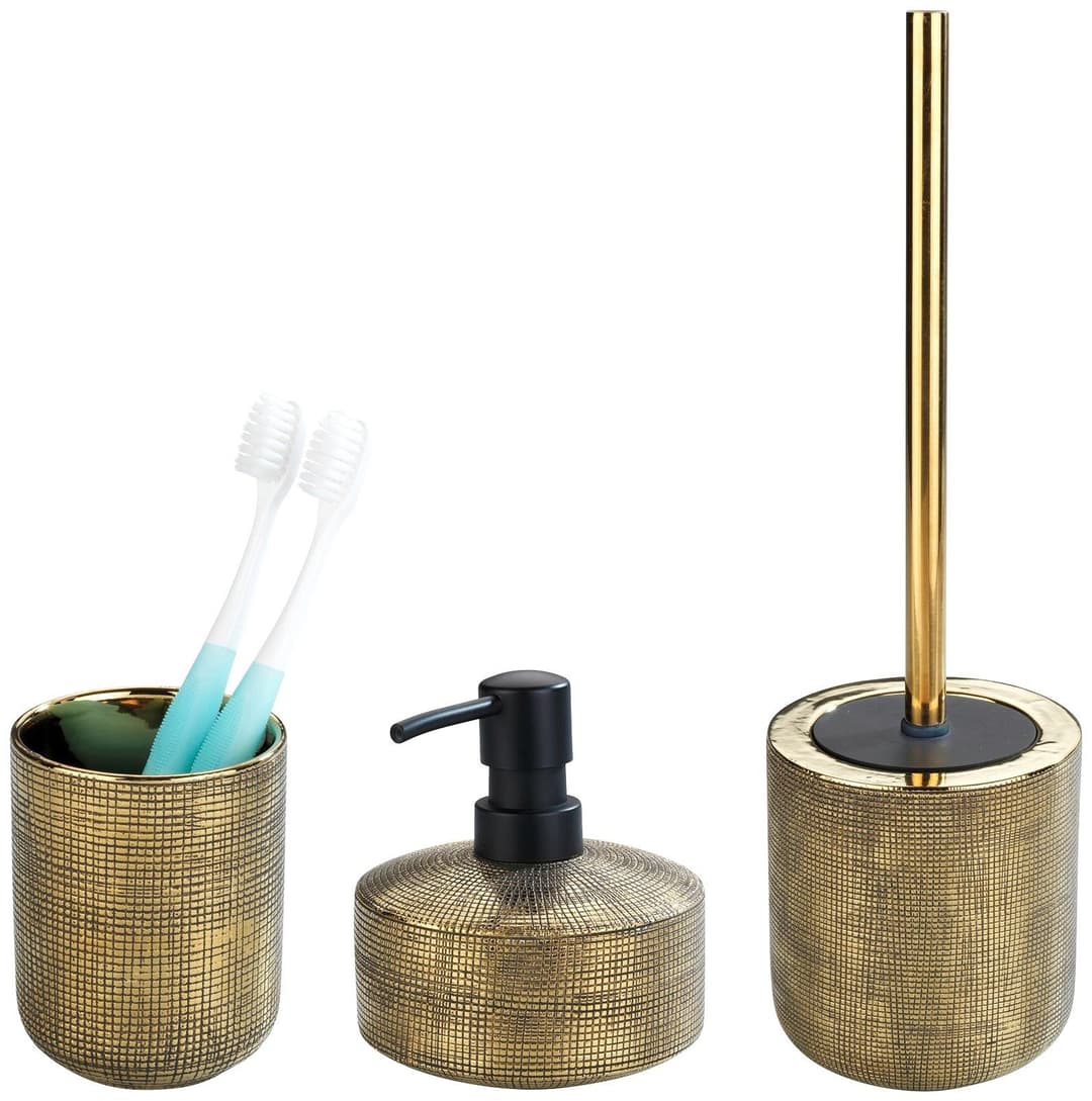 WENKO Badaccessoire-Set Rivara | Gold