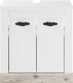 Home affaire Waschbeckenunterschrank Florenz | Weiß