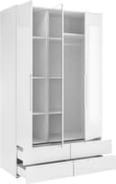 Schlafkontor Drehtürenschrank Spice | Weiß 4