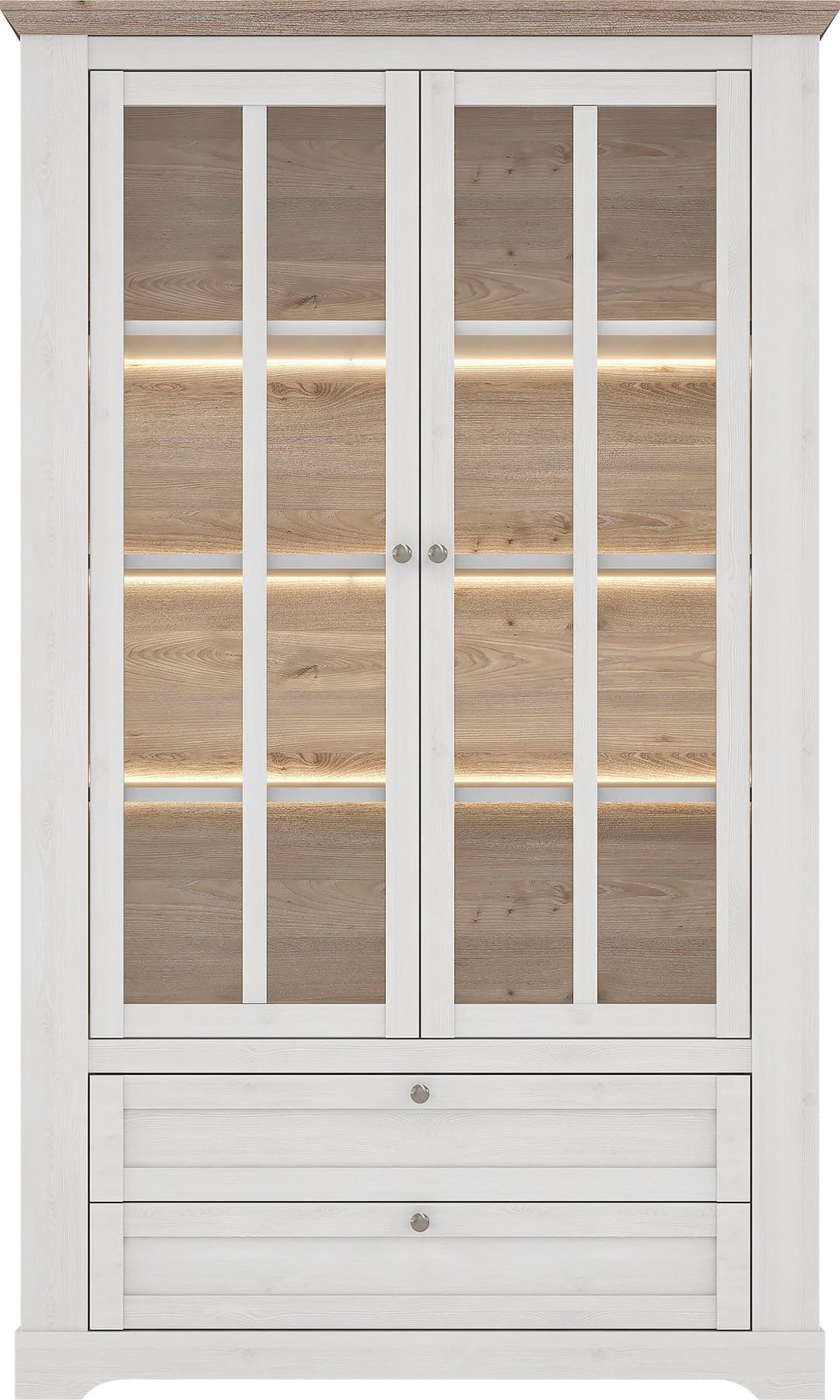 FORTE Vitrine Iloppa | Weiß