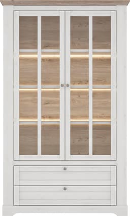 FORTE Vitrine Iloppa | Weiß