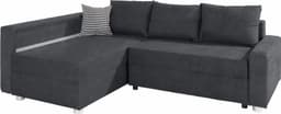 COLLECTION AB Ecksofa Relax L-Form | Grau
