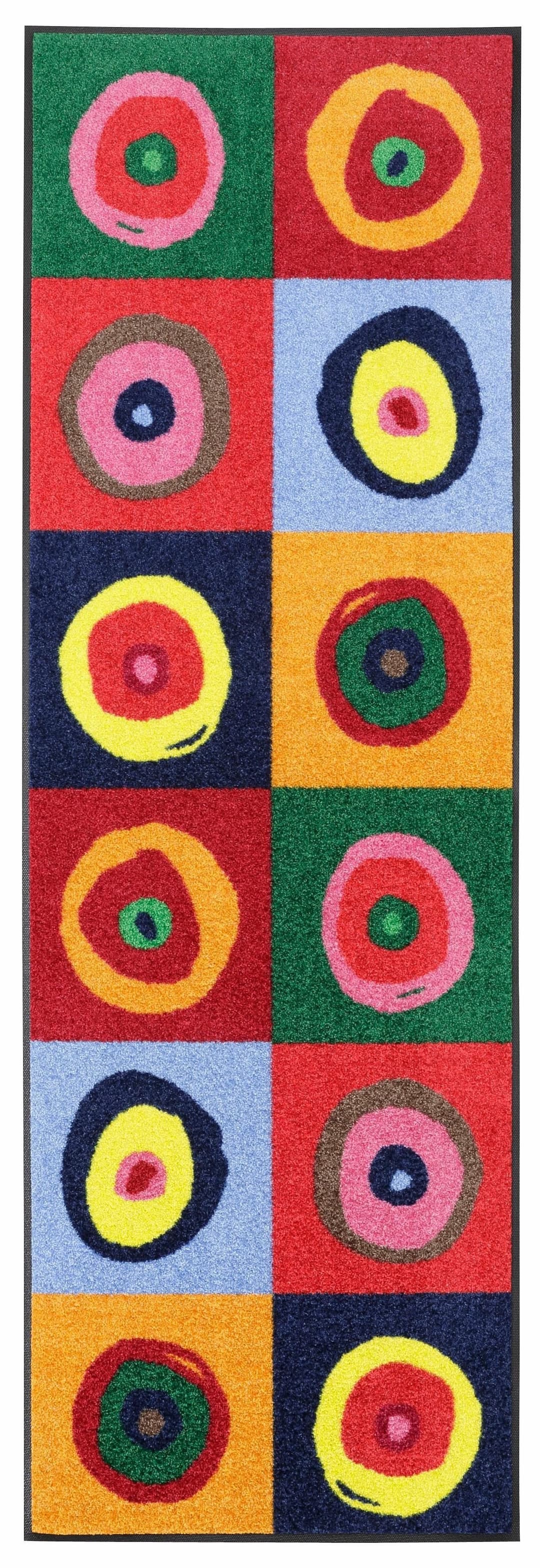 wash+dry by Kleen-Tex Läufer Sergej | Mehrfarbig