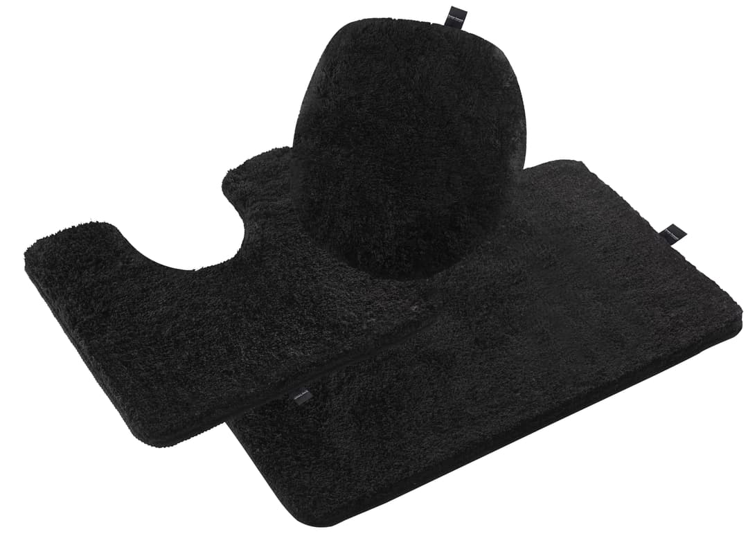 Bruno Banani Lana Badematten-Set | Schwarz