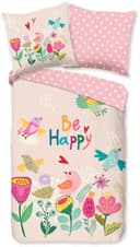 good morning Kinderbettwäsche Happily | Rosa 2