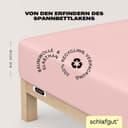 Schlafgut EASY JERSEY ELASTHAN Spannbettlaken | Lila 2