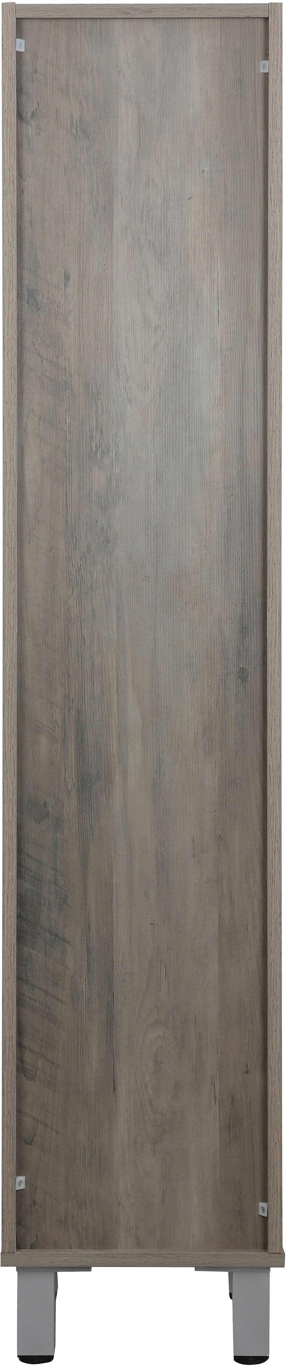 welltime Hochschrank Florenz | Grau