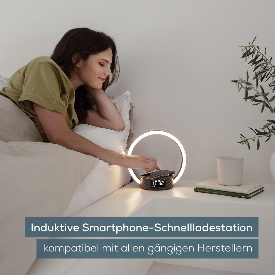 BEURER Tageslichtwecker WL 65 Wake up+Charge | Schwarz