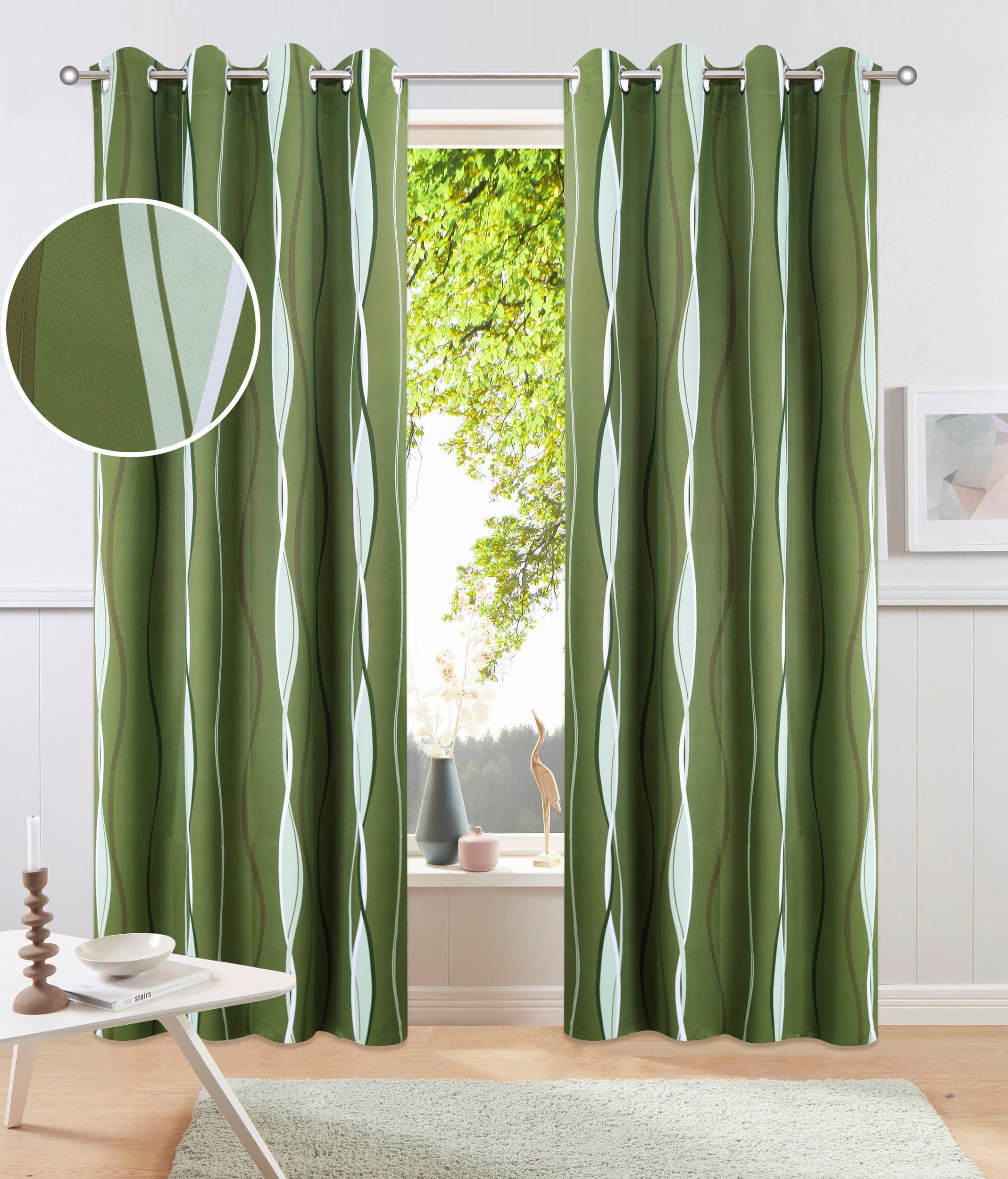 OTTO home Vorhang Dimona Blackout | Grün