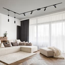 Briloner Leuchten LED Deckenleuchte LUXTRAIL 8035065 | Schwarz