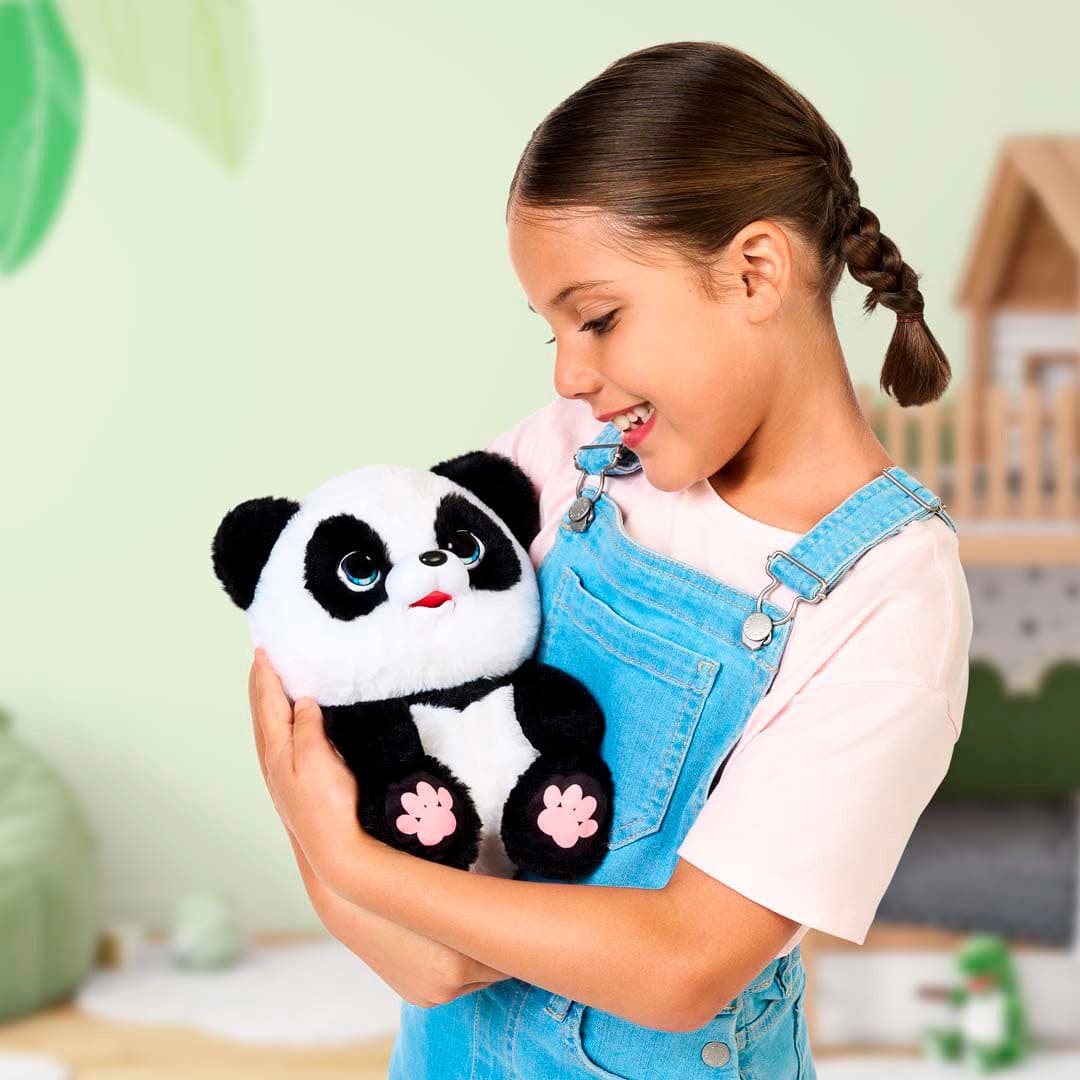Moose Plüschfigur Little Live Pets, My Baby Panda | Schwarz
