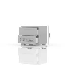 OTTO home Nachtkommode Piano | Beige