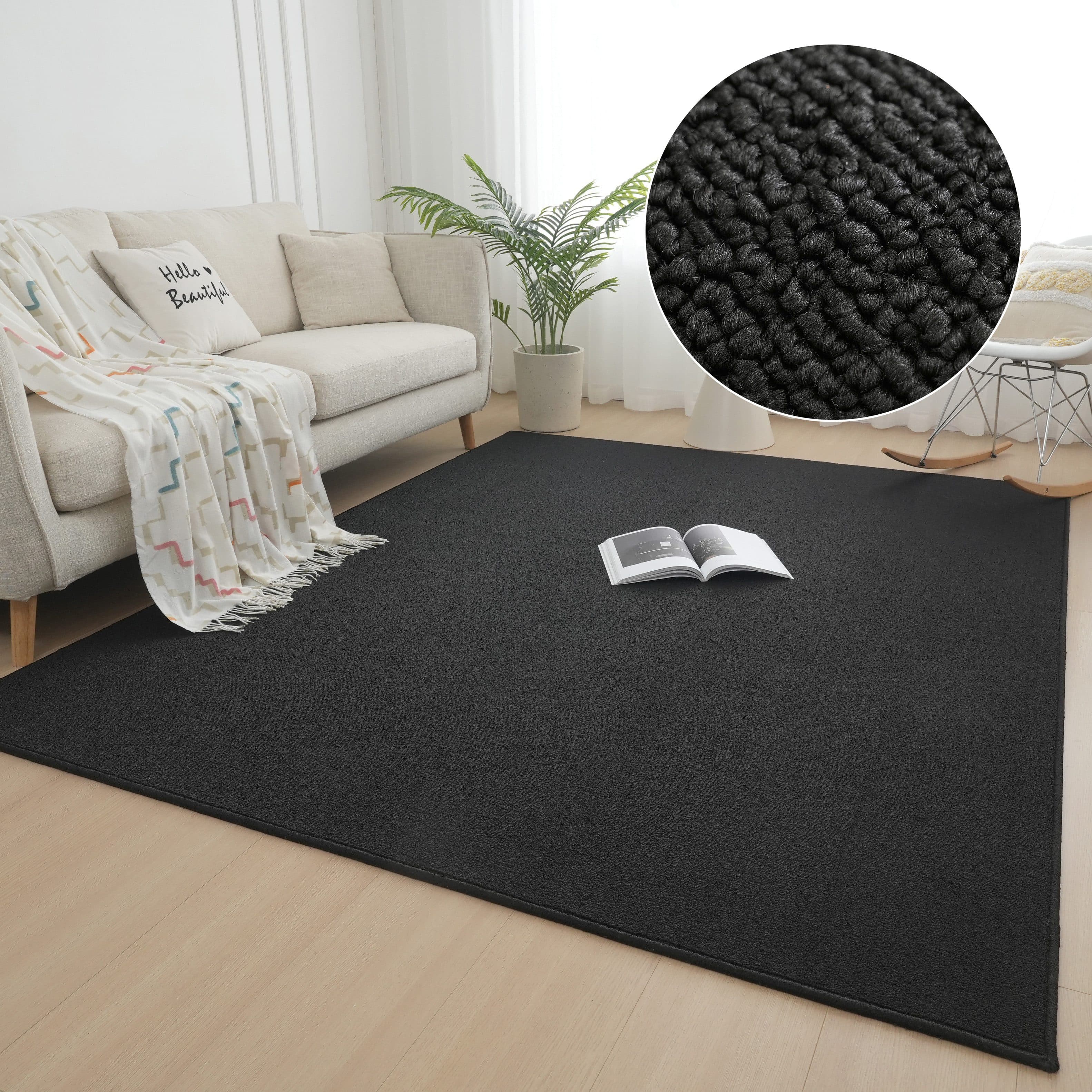 OTTO home Teppich Jola | Schwarz