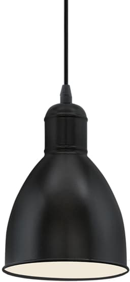 EGLO Pendelleuchte PRIDDY | Schwarz