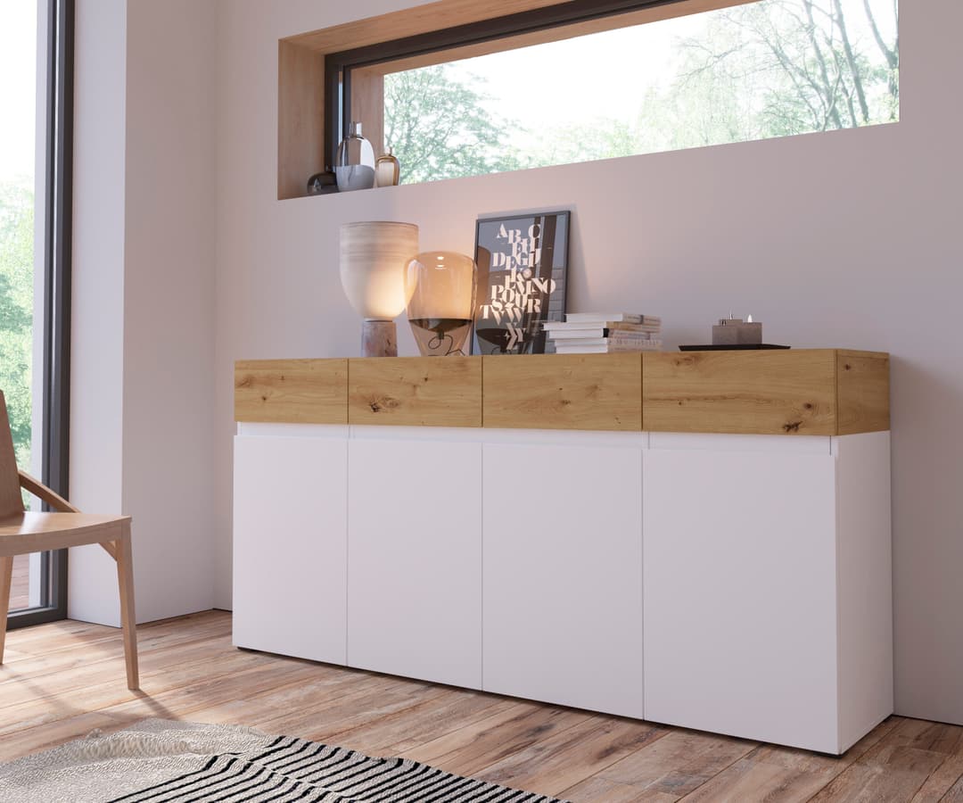 Home affaire Sideboard Rimini | Weiß