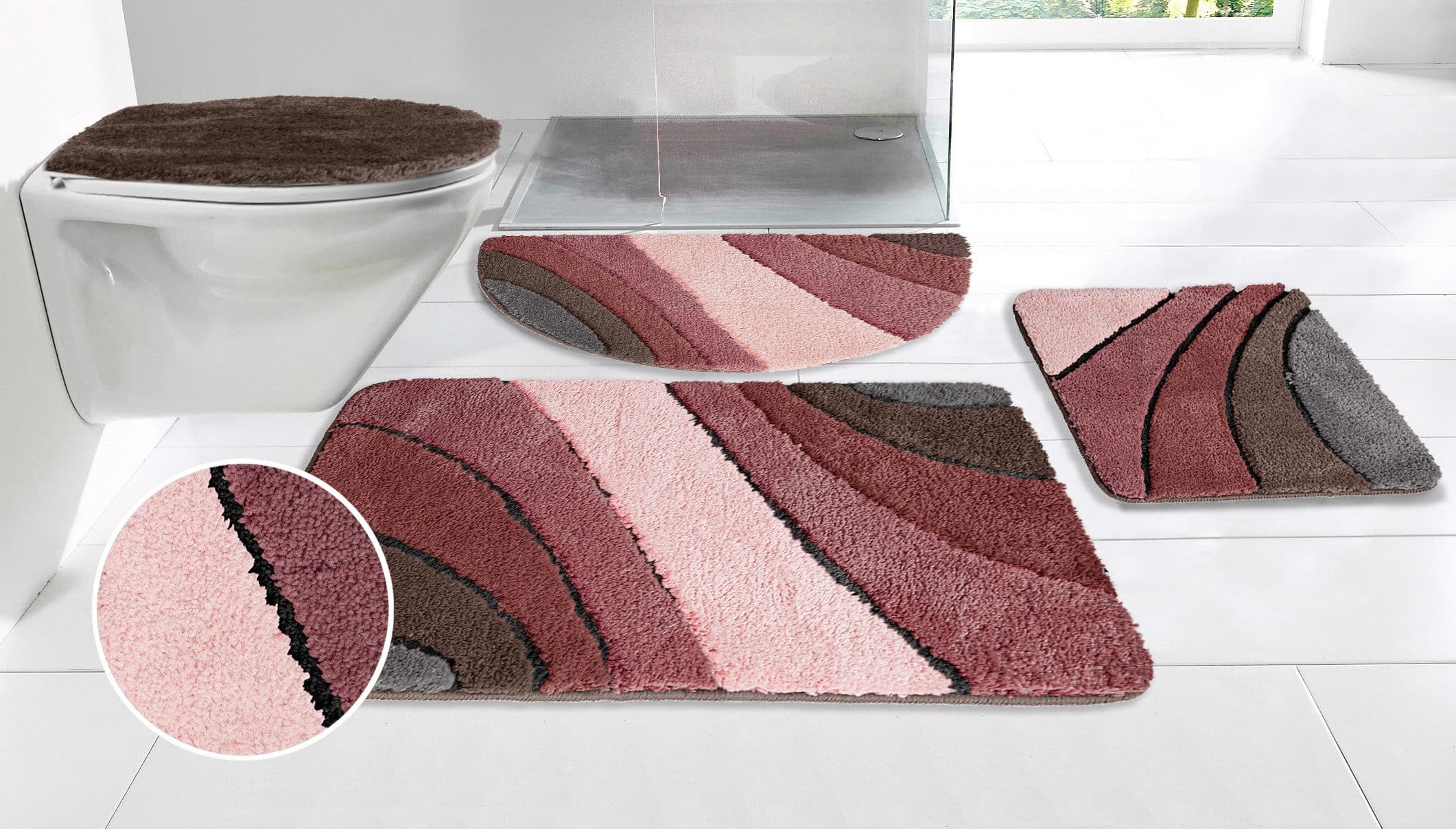OTTO home Badematte Josie | Mehrfarbig