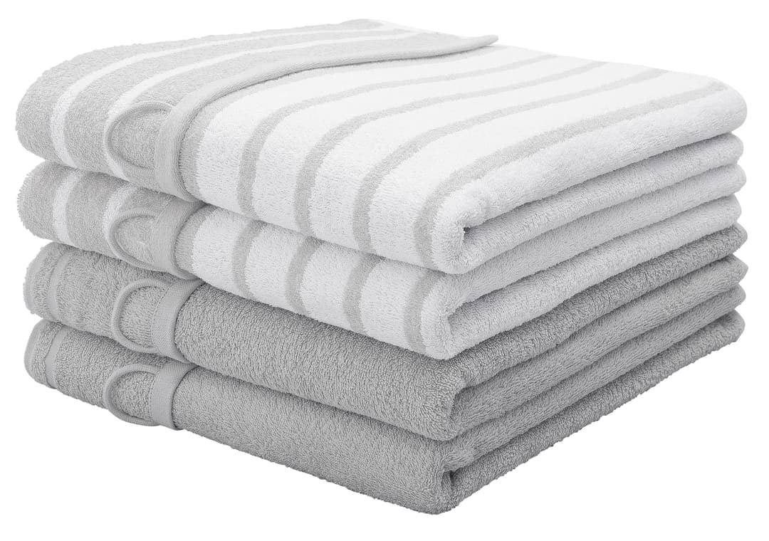 OTTO home Duschtücher Finn | Grau