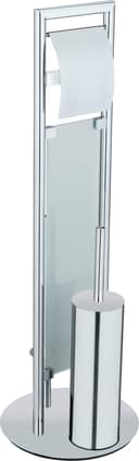 WENKO WC-Garnitur Sulmona | Silber 2