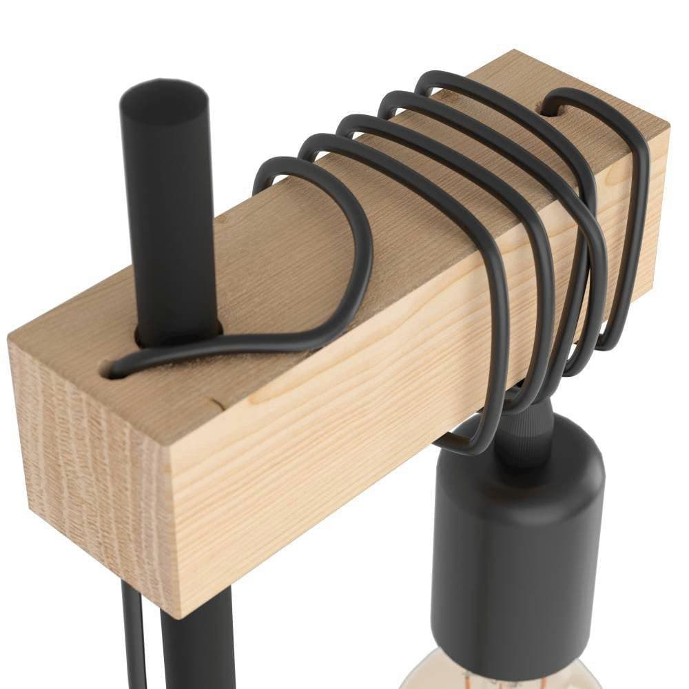 EGLO Tischleuchte TOWNSHEND | Braun