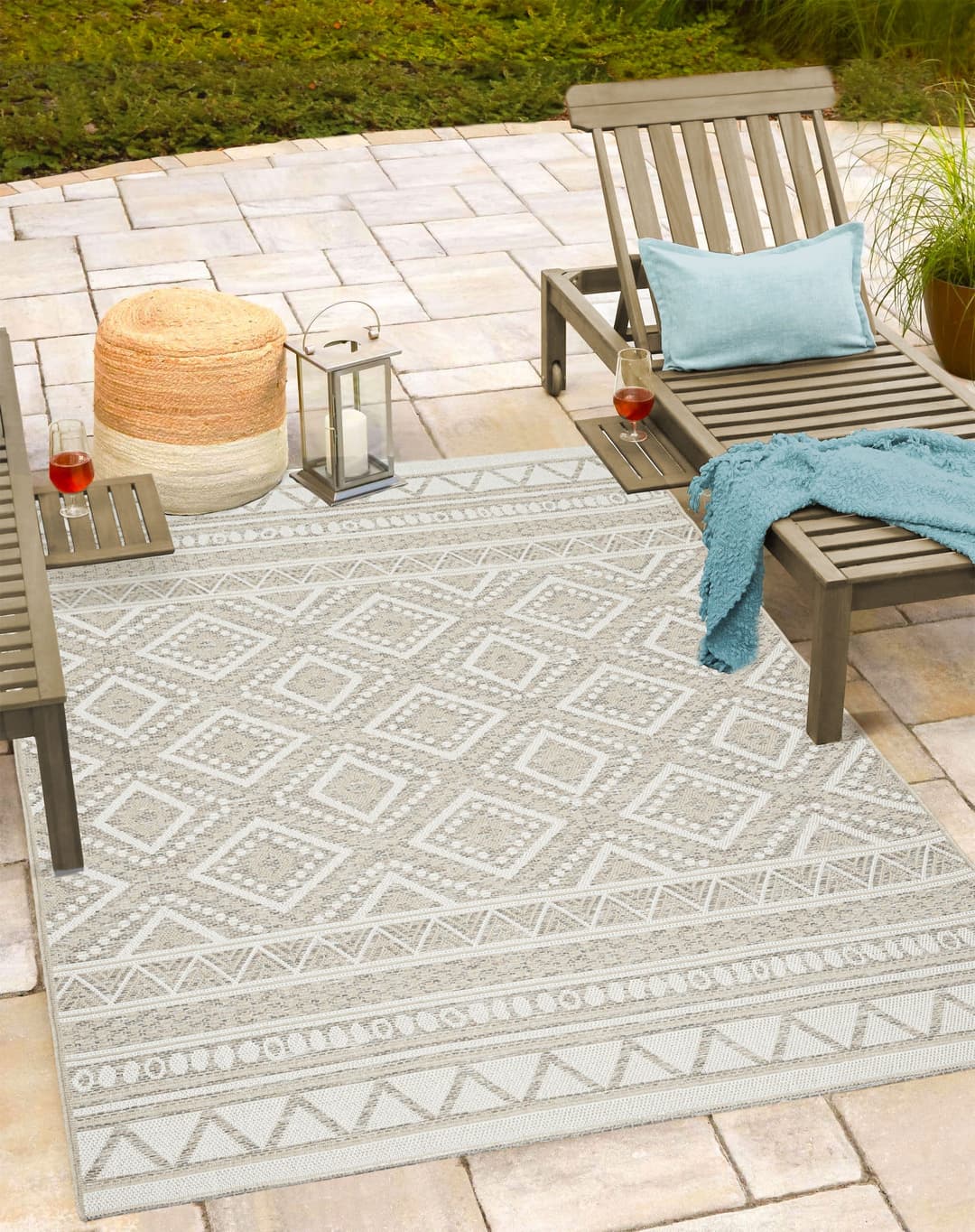 the carpet Teppich Calgary | Beige