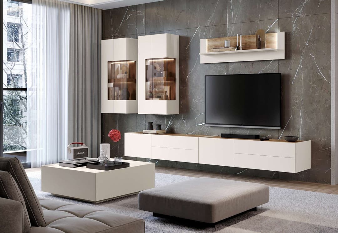 OTTO home Hängevitrine Sky45 | Beige