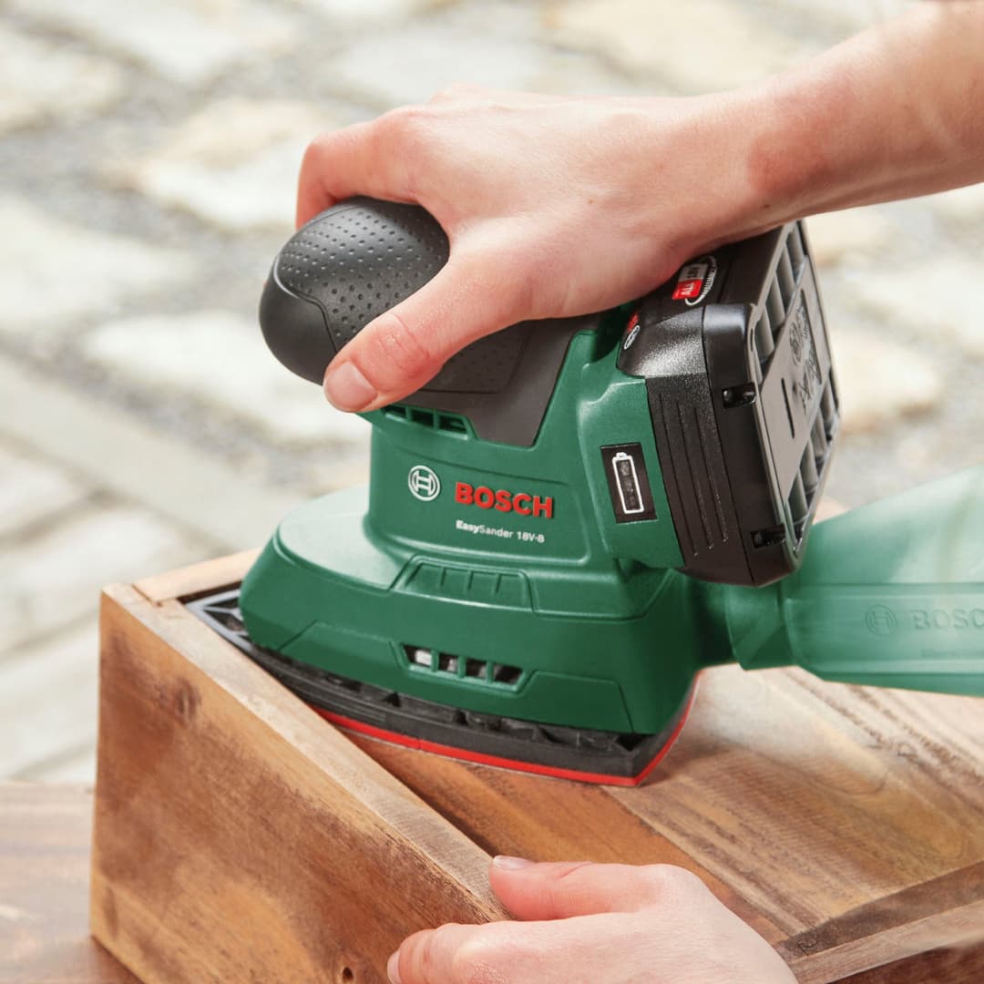 Bosch Home & Garden Akku-Multischleifer EasySander 18V-8 | Grün