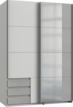 Wimex Schwebetürenschrank Emden | Weiß