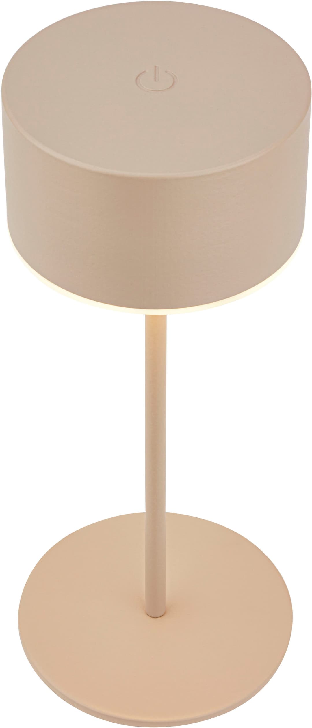 Briloner Leuchten LED Außen-Tischleuchte KLIRA 7629011 | Beige