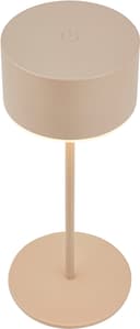 Briloner Leuchten LED Außen-Tischleuchte KLIRA 7629011 | Beige