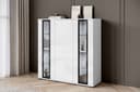 Home affaire Highboard Caro | Weiß 4