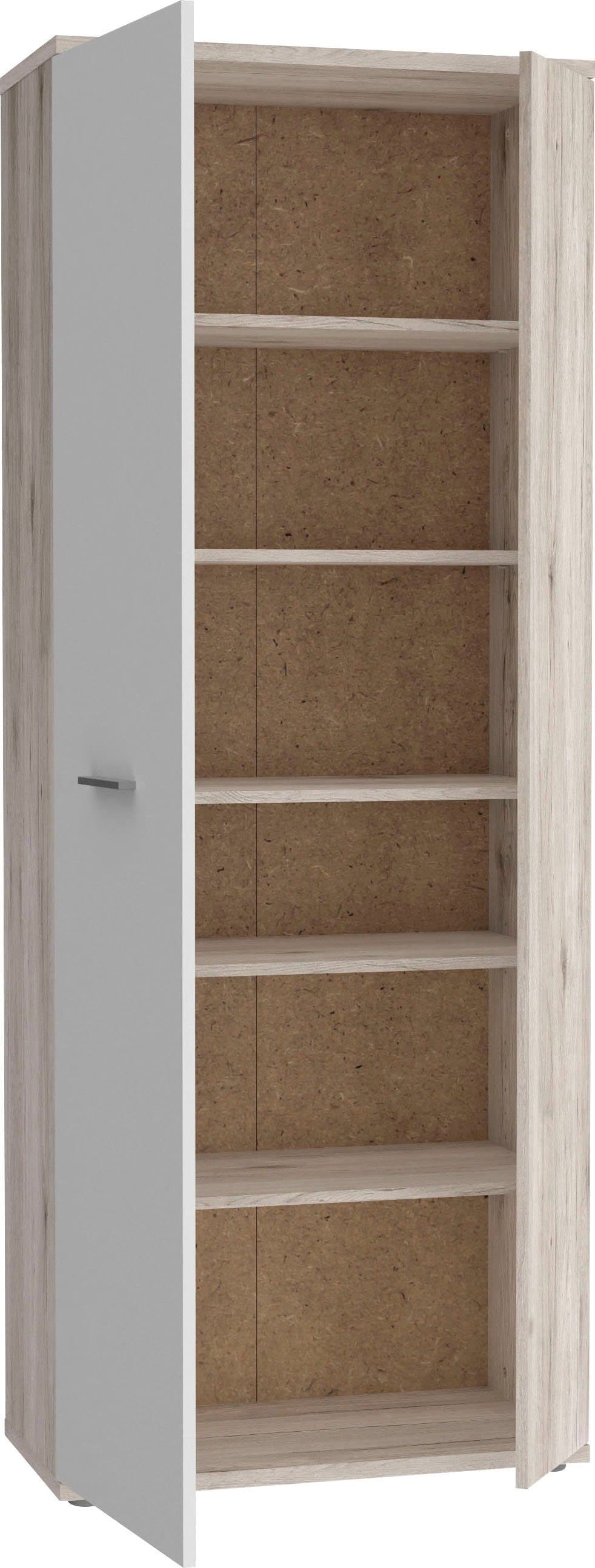 FORTE Schuhschrank Netty | Holztöne