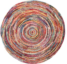 OCI DIE TEPPICHMARKE Hochflor-Teppich Sixteen Round | Mehrfarbig