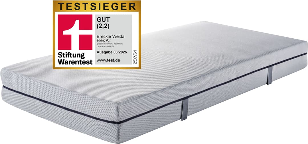 Breckle Flex Air Taschenfederkernmatratze | Weiß