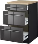 KOCHSTATION Unterschrank KS-Wien | Grau 3