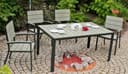 Garden Pleasure Gartentisch OLIVIA | Grau 2